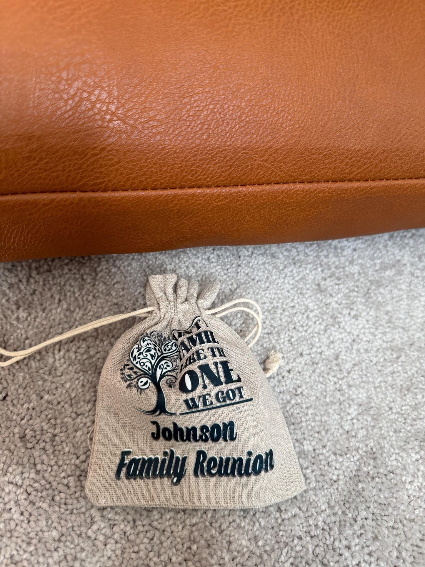 Personalized Family Reunion Favor Bags | Custom Family Reunion Gifts | Reunion Welcome Bags | Family Gathering Party Favors