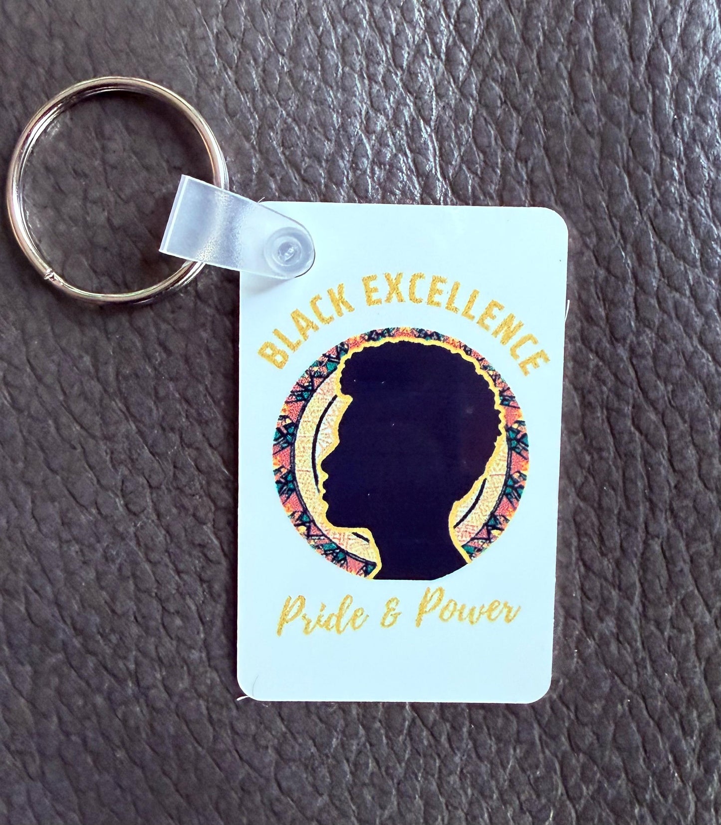 Black Excellence Keychain, Black Man