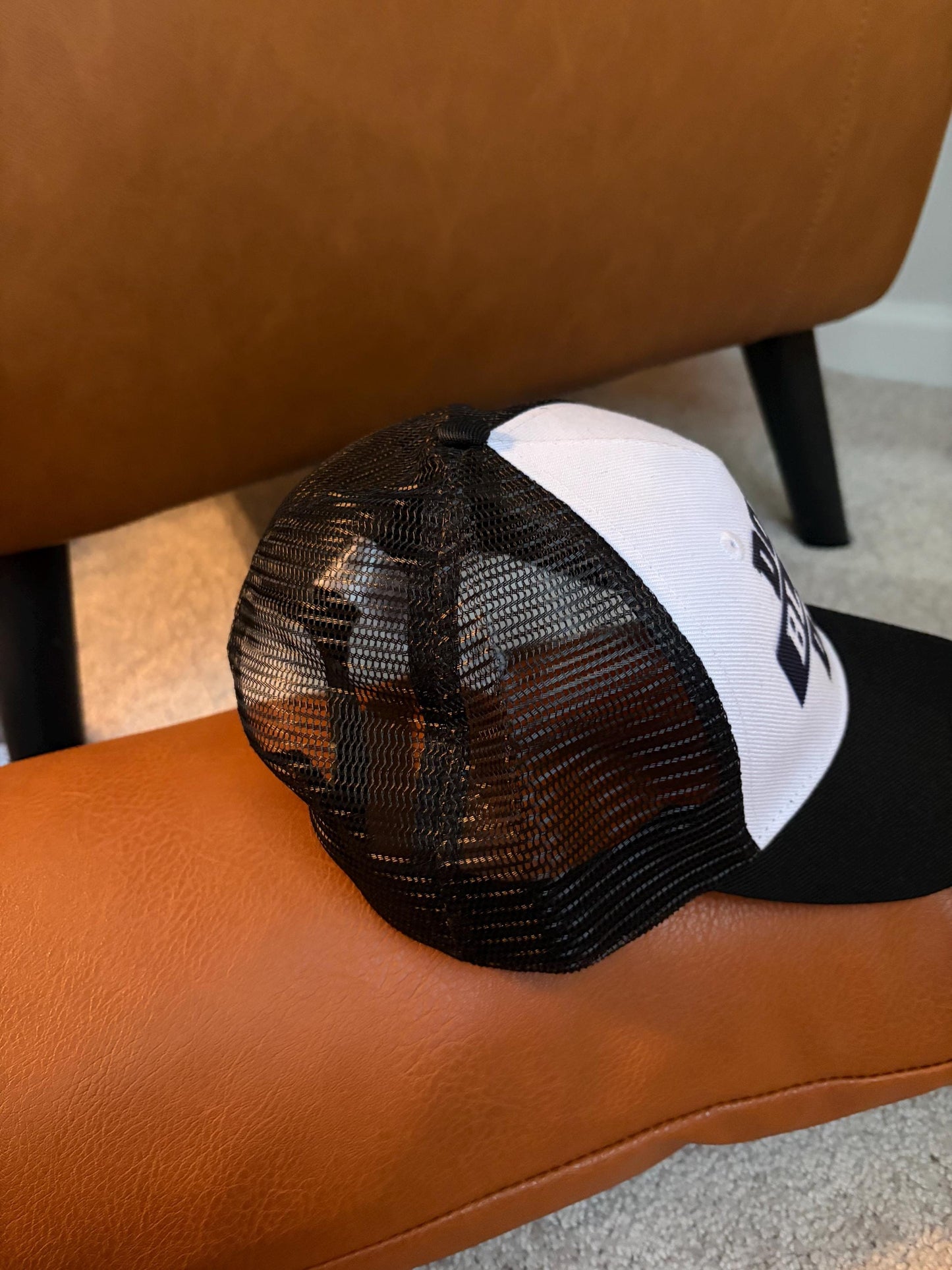 Dope Black Dad Trucker Hat, Mesh, Snap Back