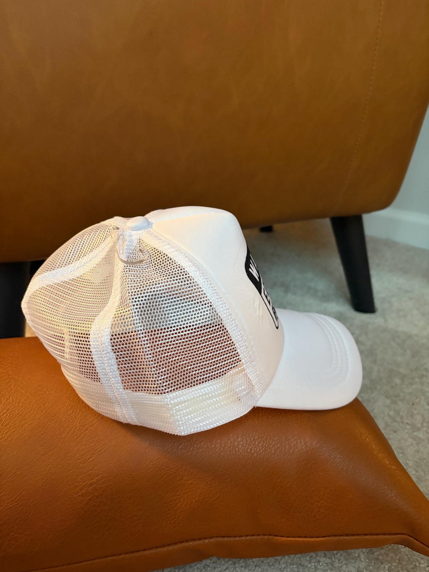 WARNING: Educated Black Girl Hat, Trucker, Mesh, Snapback