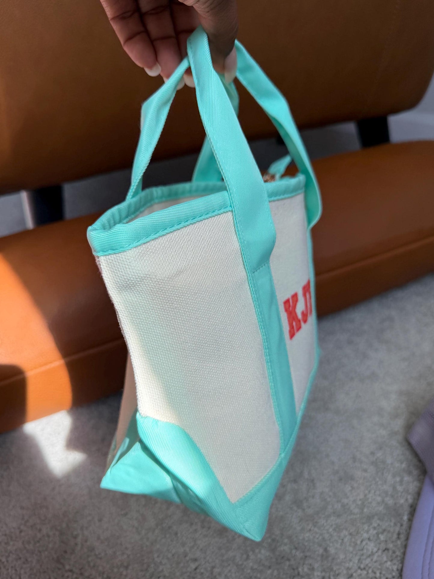 Personalized Canvas Tote, Initials