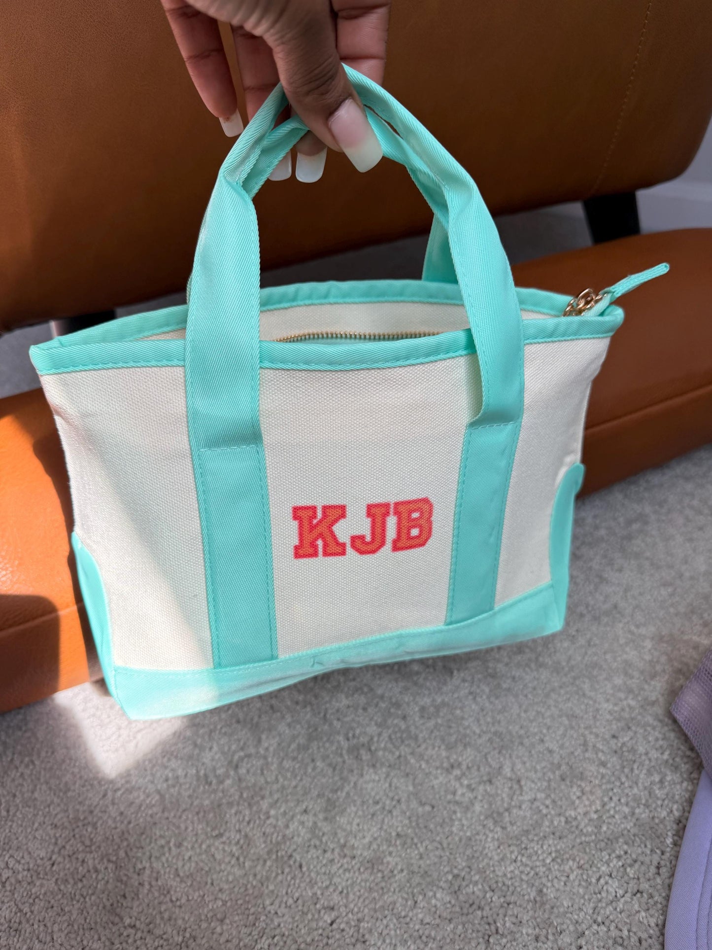 Personalized Canvas Tote, Initials