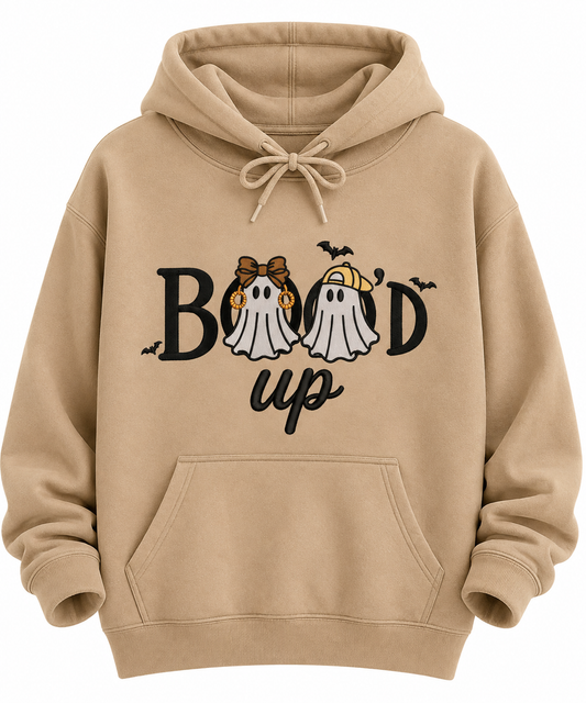 Boo’d Up Embroidered Sweatshirt & Hoodie