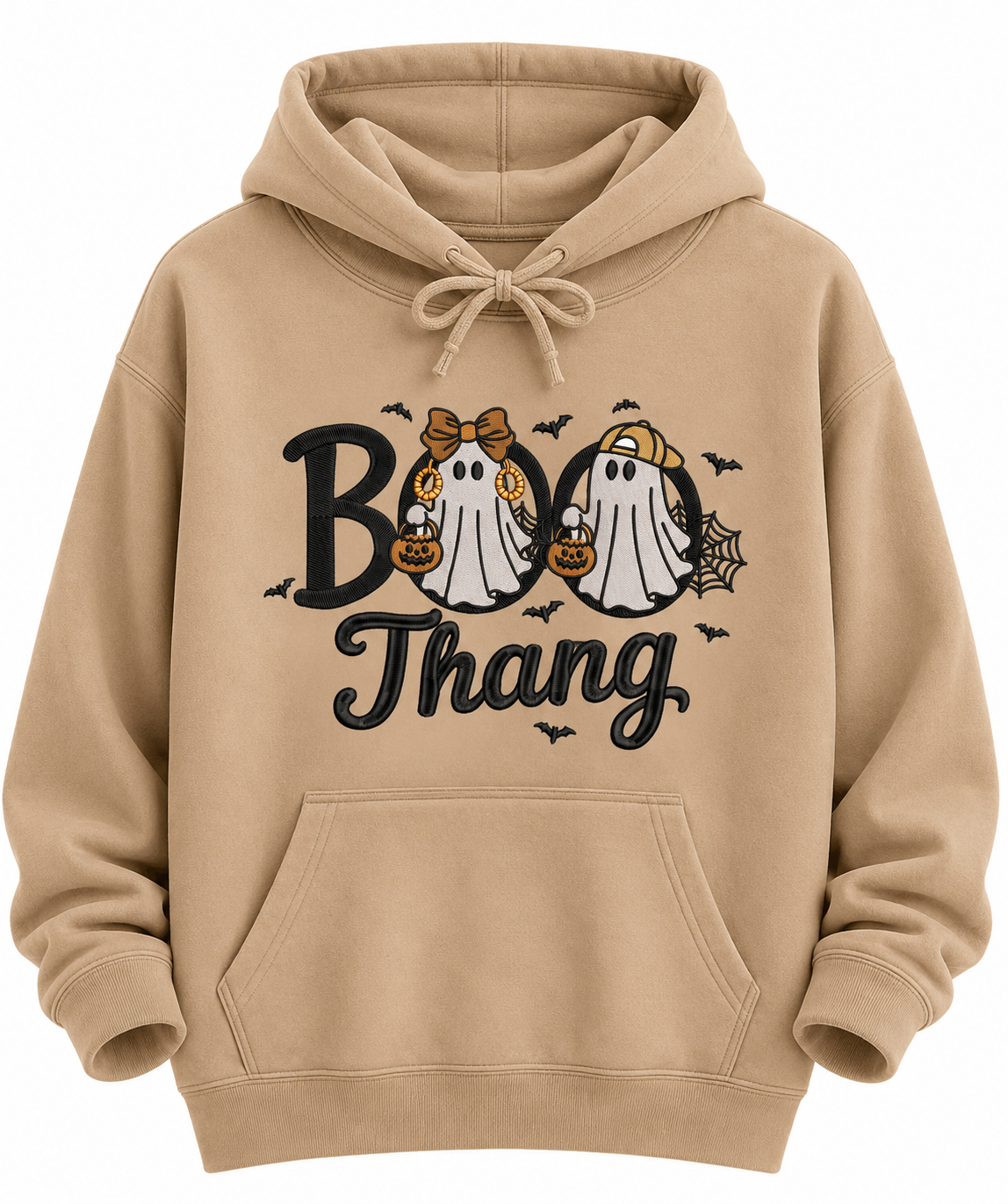 Boo Thang Embroidered Sweatshirt & Hoodie