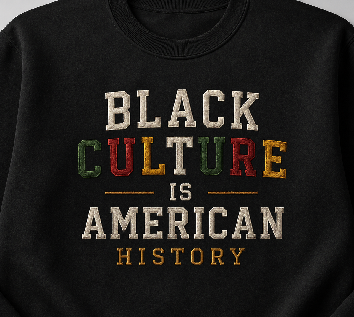 Black Culture IS American History Embroidered Hat