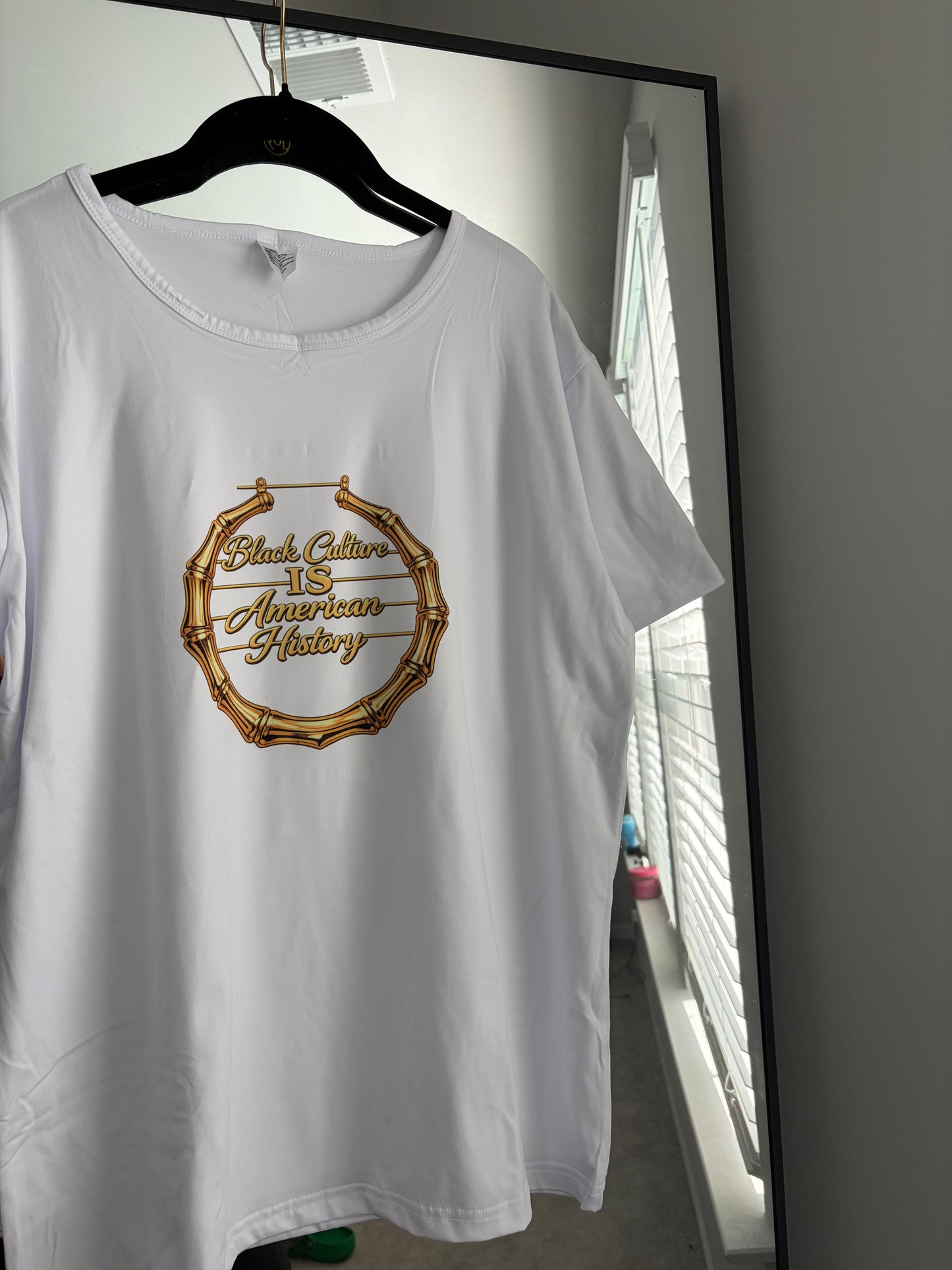 Black Culture IS American History Bamboo Earring Tee