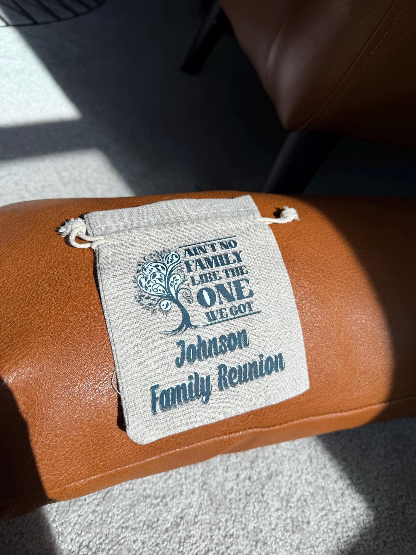 Personalized Family Reunion Favor Bags | Custom Family Reunion Gifts | Reunion Welcome Bags | Family Gathering Party Favors